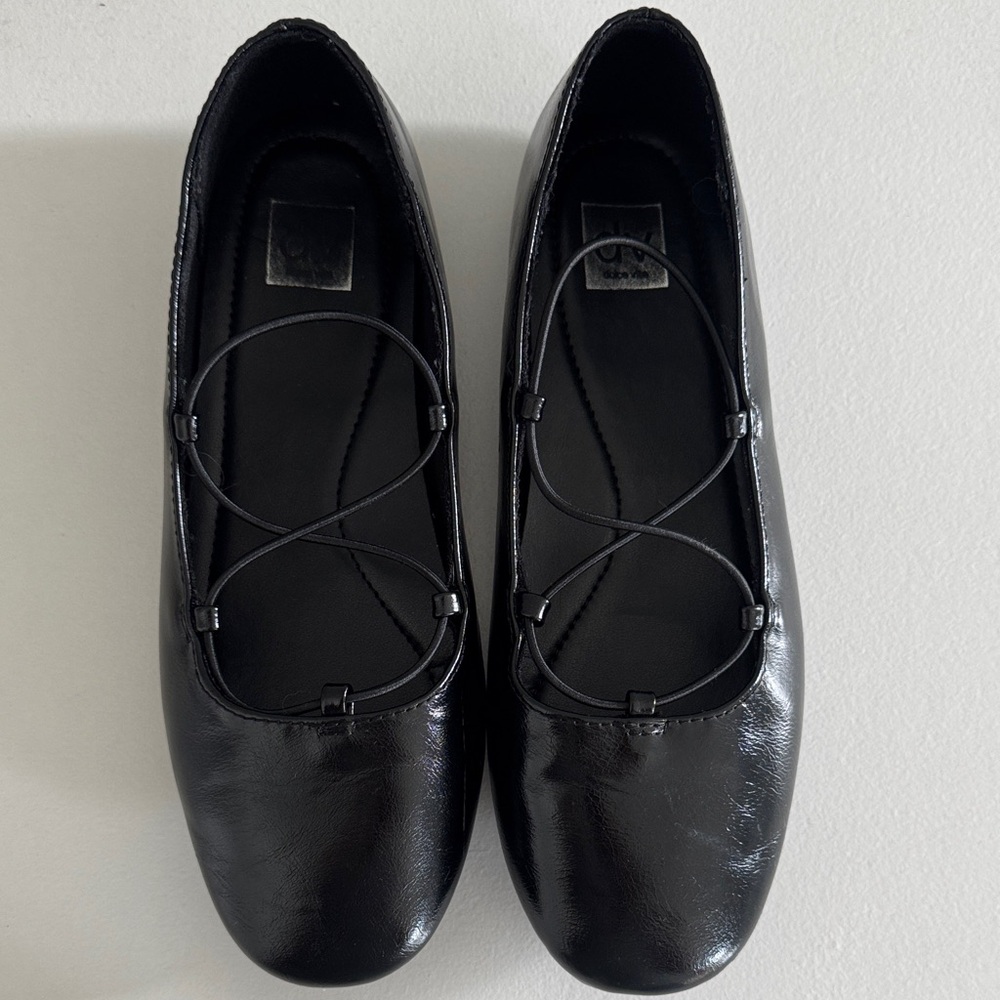 DV kids Brewster Ballerina flat -black size 4